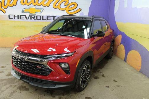 Red 2026 Chevrolet Trailblazer RS