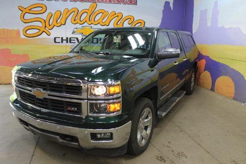 Rainforest Green Metallic 2014 Chevrolet Silverado 1500 LTZ