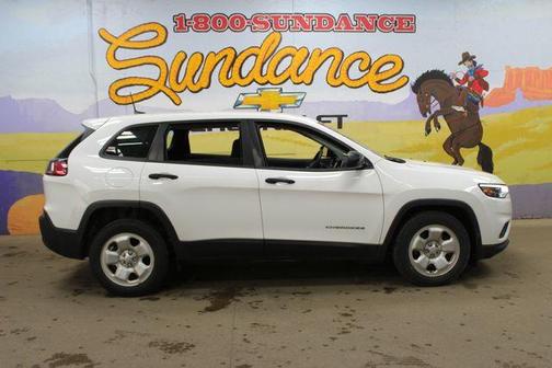 Bright White Clearcoat 2019 Jeep Cherokee Sport