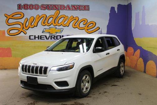 Bright White Clearcoat 2019 Jeep Cherokee Sport
