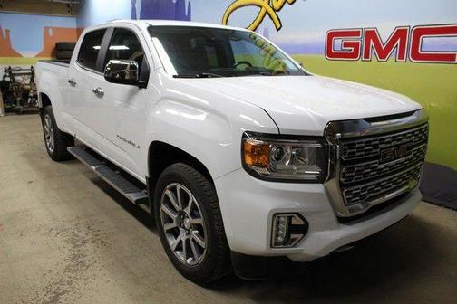 Summit White 2021 GMC Canyon Denali