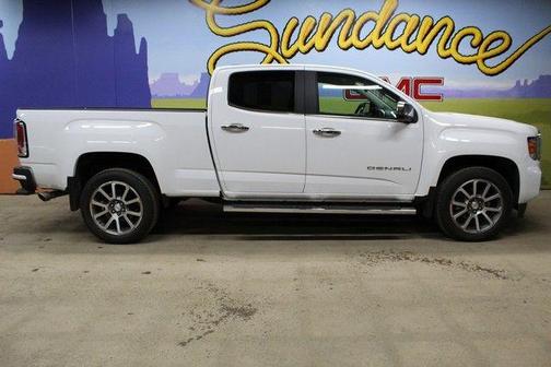 Summit White 2021 GMC Canyon Denali