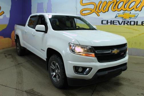 Summit White 2018 Chevrolet Colorado Z71