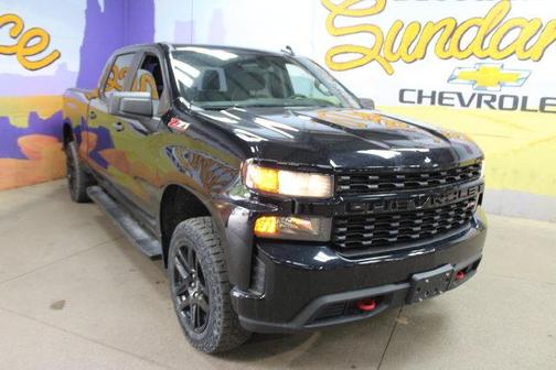 Black 2021 Chevrolet Silverado 1500 Custom Trail Boss