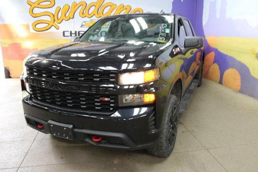 Black 2021 Chevrolet Silverado 1500 Custom Trail Boss