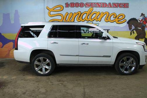 Crystal White Tri-Coat 2019 Cadillac Escalade Premium Luxury