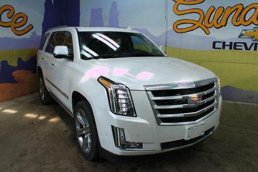 Crystal White Tri-Coat 2019 Cadillac Escalade Premium Luxury
