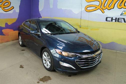 Blue 2021 Chevrolet Malibu LT