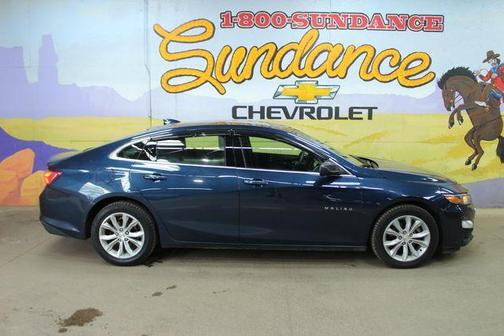 Blue 2021 Chevrolet Malibu LT
