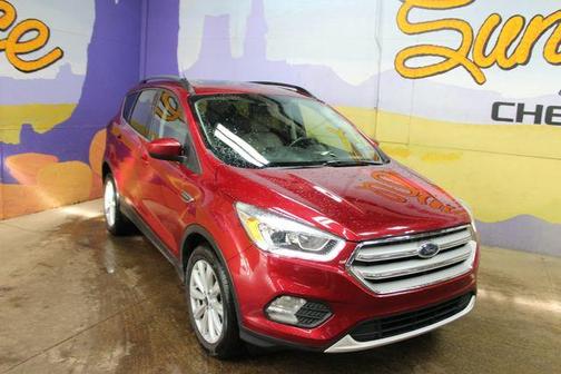 Red 2019 Ford Escape SEL