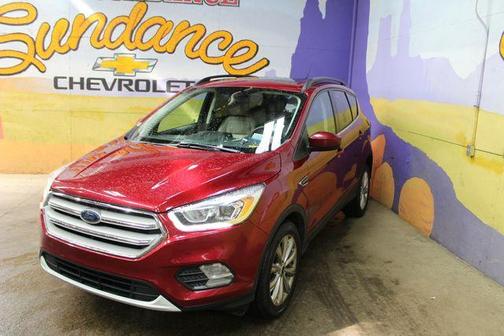 Red 2019 Ford Escape SEL