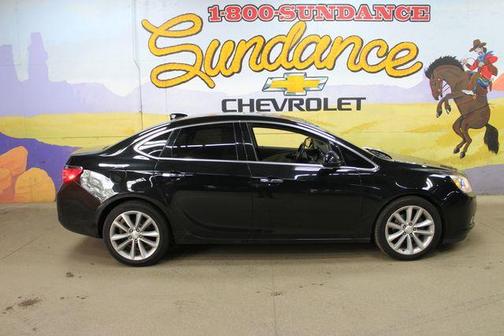 Ebony Twilight Metallic 2017 Buick Verano Leather Group
