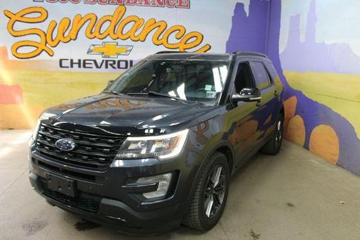 Gray 2017 Ford Explorer sport