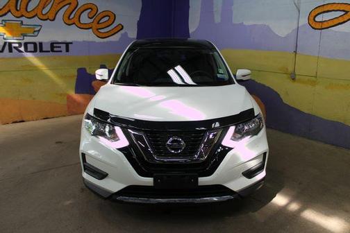 White 2017 Nissan Rogue S
