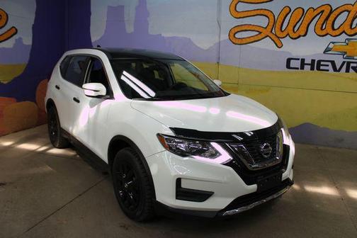 White 2017 Nissan Rogue S