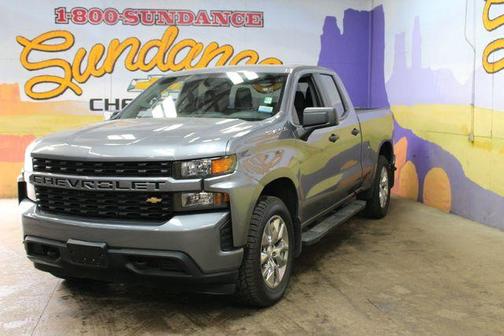 Gray 2019 Chevrolet Silverado 1500 Custom