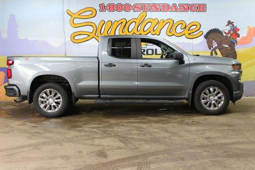 Gray 2019 Chevrolet Silverado 1500 Custom