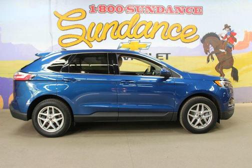 Blue Metallic 2023 Ford Edge SEL