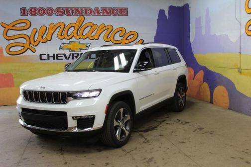 Bright White Clearcoat 2023 Jeep Grand Cherokee L Limited