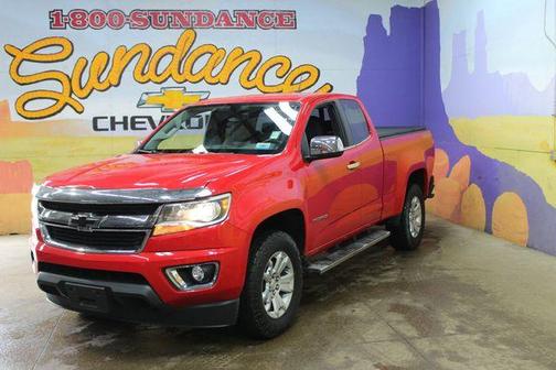 Red 2017 Chevrolet Colorado LT