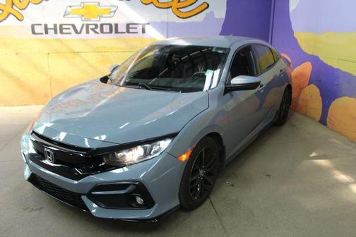 Sonic Gray Pearl 2020 Honda Civic Sport