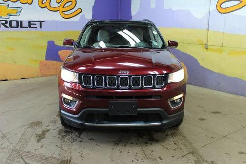 Velvet Red Pearlcoat 2021 Jeep Compass Limited