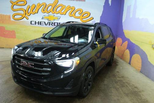 Ebony Twilight Metallic 2021 GMC Terrain SLE