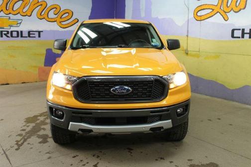 Yellow 2021 Ford Ranger XLT