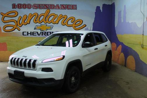 Bright White Clearcoat 2014 Jeep Cherokee Sport