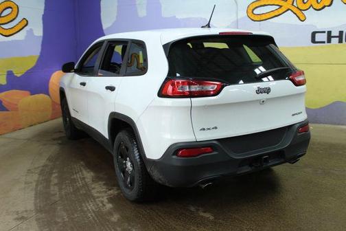 Bright White Clearcoat 2014 Jeep Cherokee Sport
