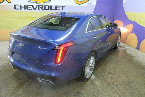 Wave Metallic 2020 Cadillac CT4 Premium Luxury