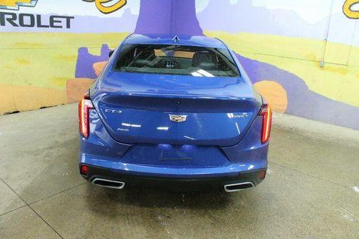 Wave Metallic 2020 Cadillac CT4 Premium Luxury