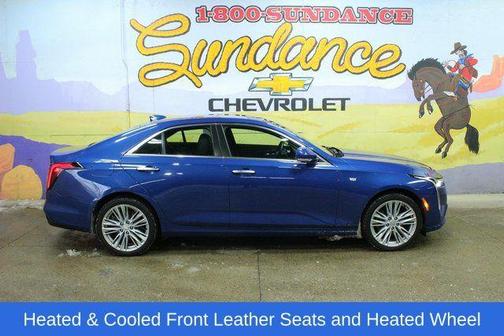 Wave Metallic 2020 Cadillac CT4 Premium Luxury