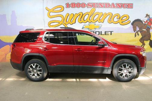 Volcanic Red 2023 GMC Acadia SLE