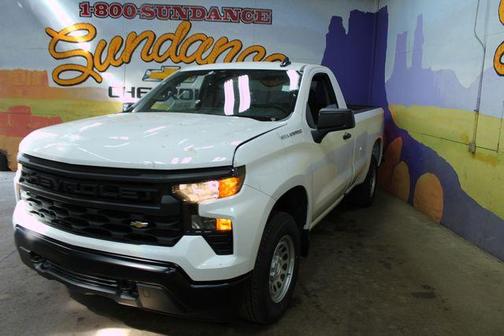 Summit White 2026 Chevrolet Silverado 1500 WT