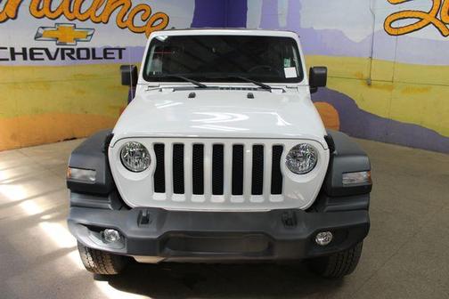 Bright White Clearcoat 2022 Jeep Wrangler Unlimited Sport