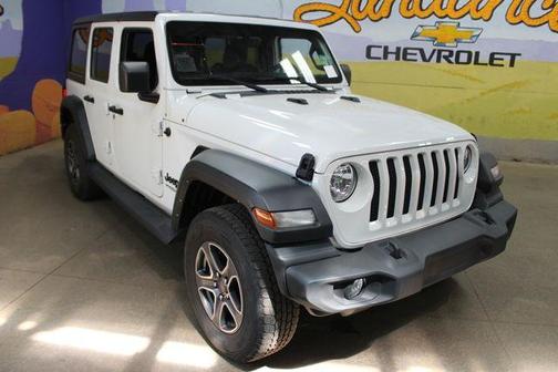 Bright White Clearcoat 2022 Jeep Wrangler Unlimited Sport