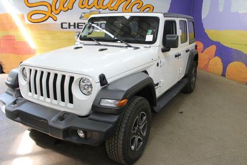 Bright White Clearcoat 2022 Jeep Wrangler Unlimited Sport