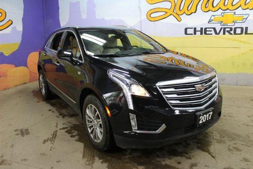 Stellar Black Metallic 2017 Cadillac XT5 Luxury