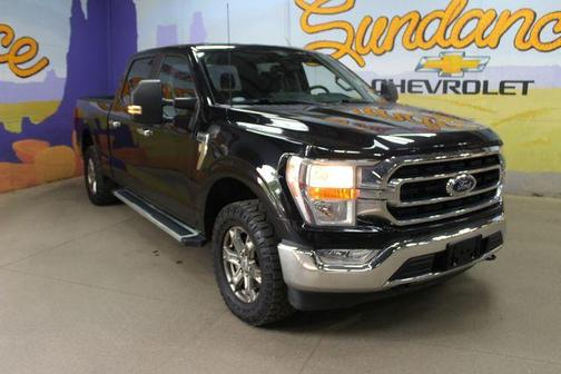 Agate Black Metallic 2022 Ford F-150 XLT