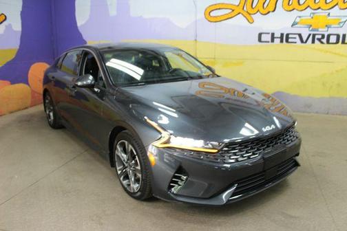 Gravity Gray 2022 Kia K5 EX