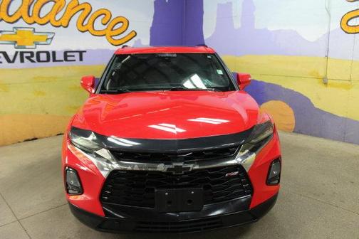 Red 2020 Chevrolet Blazer RS