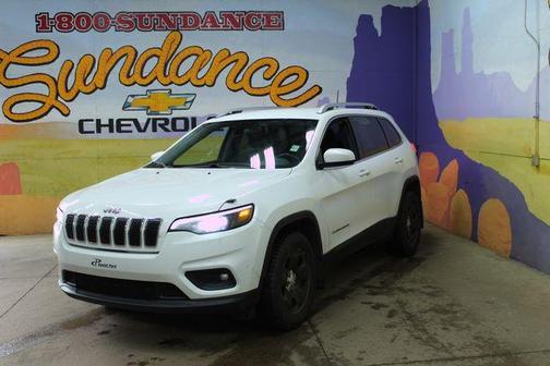 Bright White Clearcoat 2019 Jeep Cherokee Latitude