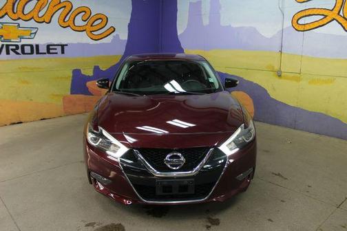 Red 2018 Nissan Maxima 3.5 SV