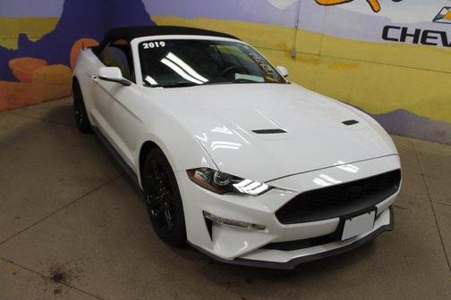 Oxford White 2019 Ford Mustang EcoBoost Premium