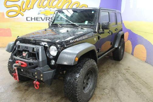 Black 2017 Jeep Wrangler Unlimited Rubicon