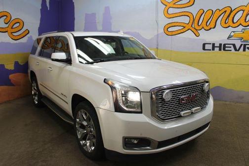White Frost Tri-Coat 2016 GMC Yukon Denali