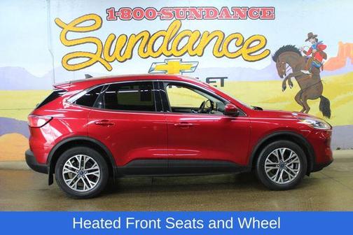 Red 2022 Ford Escape SEL
