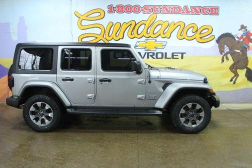 Billet Silver Metallic Clearcoat 2020 Jeep Wrangler Unlimited Sahara