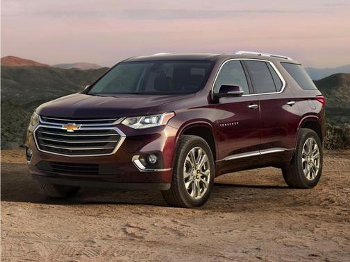 Satin Steel Metallic 2018 Chevrolet Traverse LT Cloth